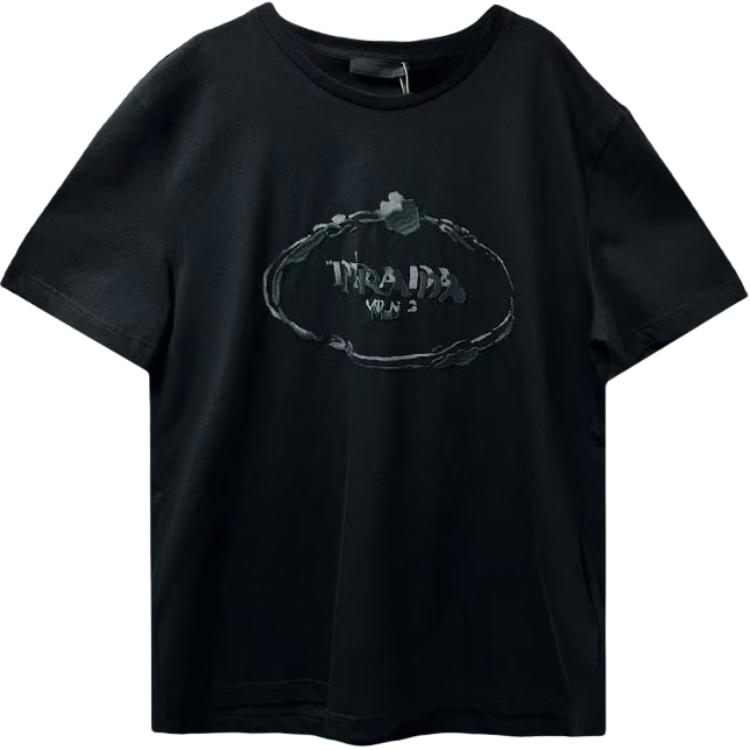 PRADA T Shirts Men Black
