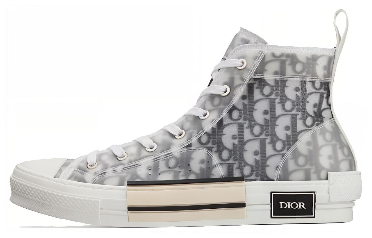 DIOR B23 High Top Logo Oblique