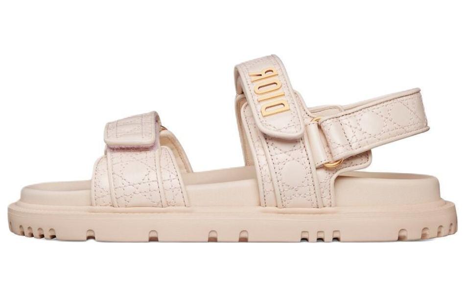 DIOR DiorAct Beach Sandals Women's Quartz Pink
