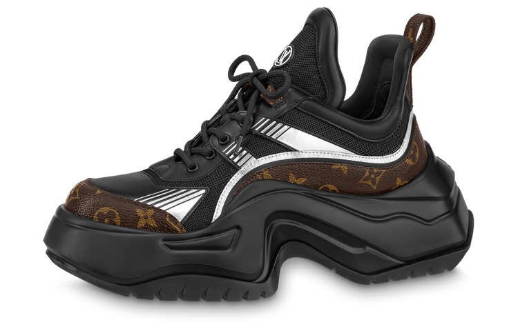 LOUIS VUITTON Archlight 2.0 Low Top Sports Casual Shoes Women's Black Brown