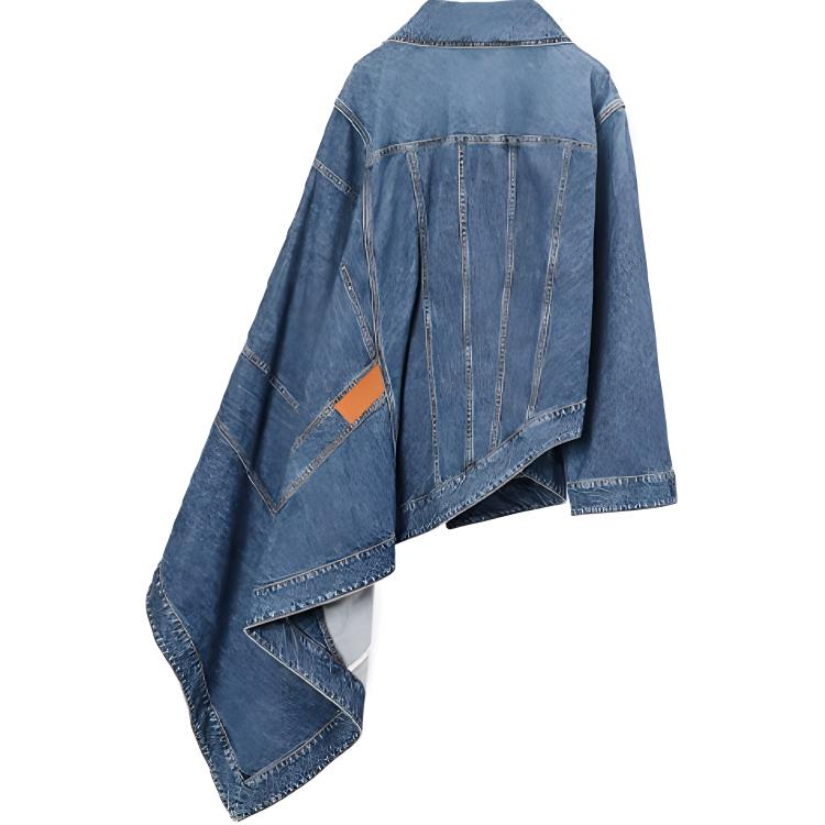 LOEWE SS22 Denim Jacket Women's Blue