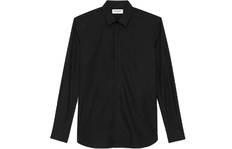 SAINT LAURENT Shirts Men Black