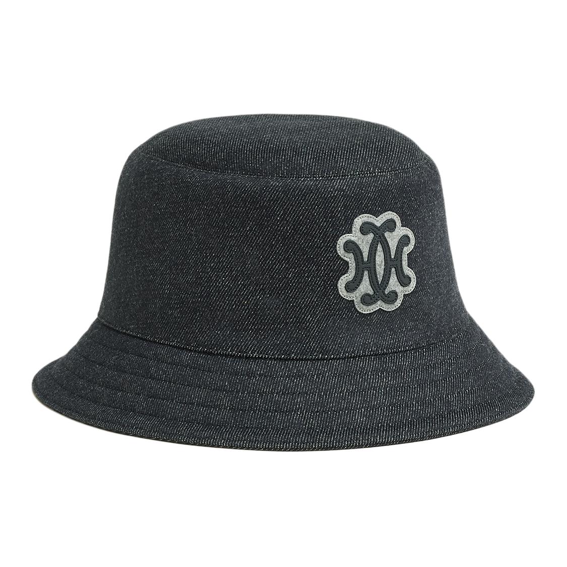 HERMES Cashmere Bucket Hats Women's Indigo