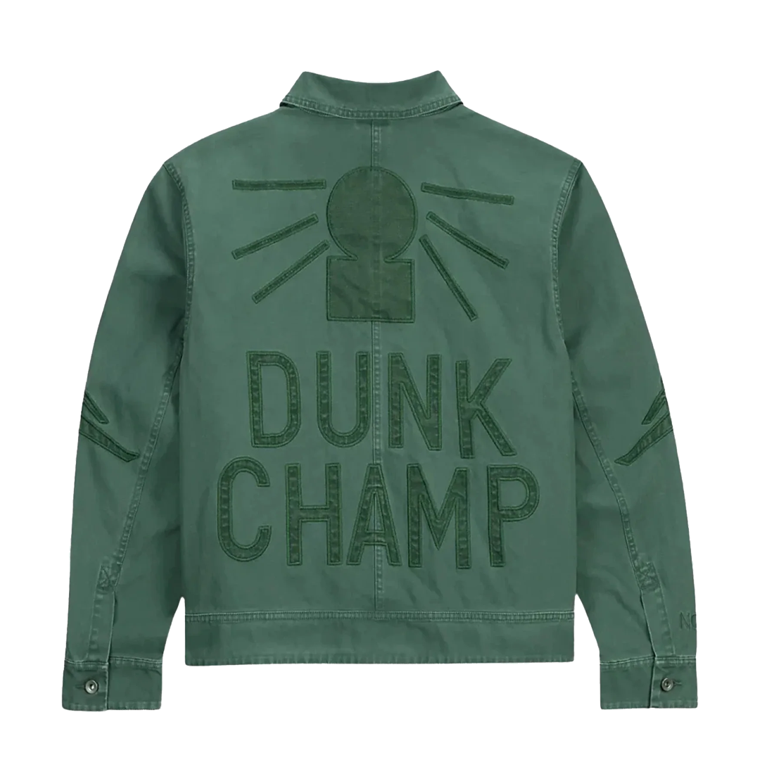 Air Jordan x Nina Chanel Abney Canvas Jacket 'Green' FZ7528-398