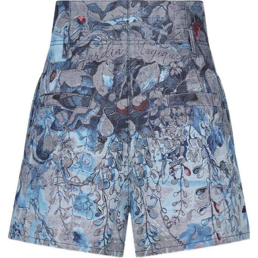 DIOR SS23 Denim Shorts Women's Blue