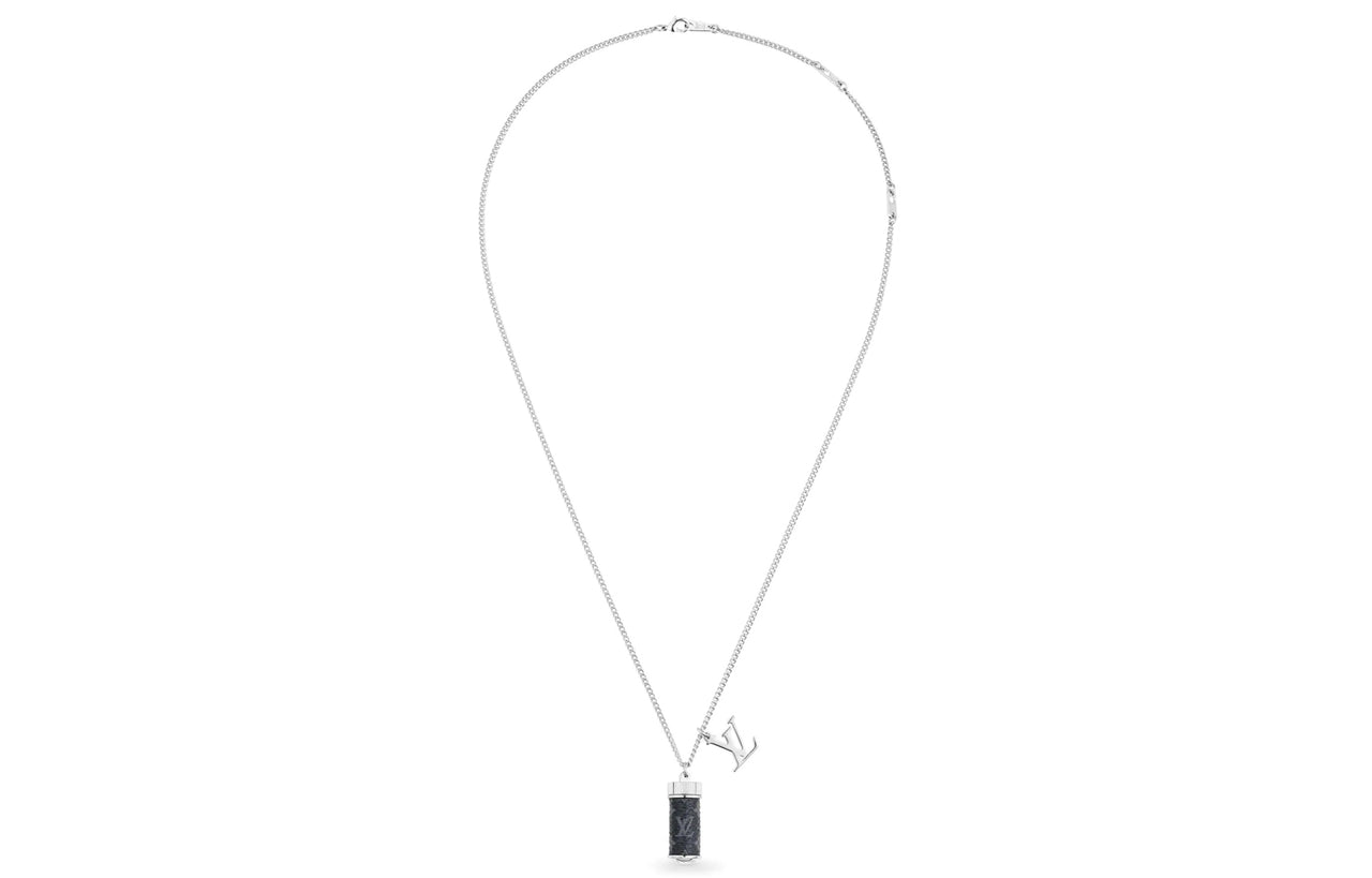 LOUIS VUITTON Monogram Eclipse Charms Necklace