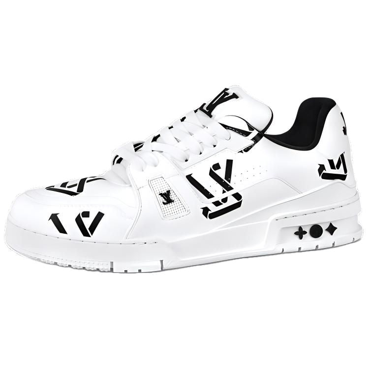 LOUIS VUITTON Lv Trainer Sneakers 'White Black'