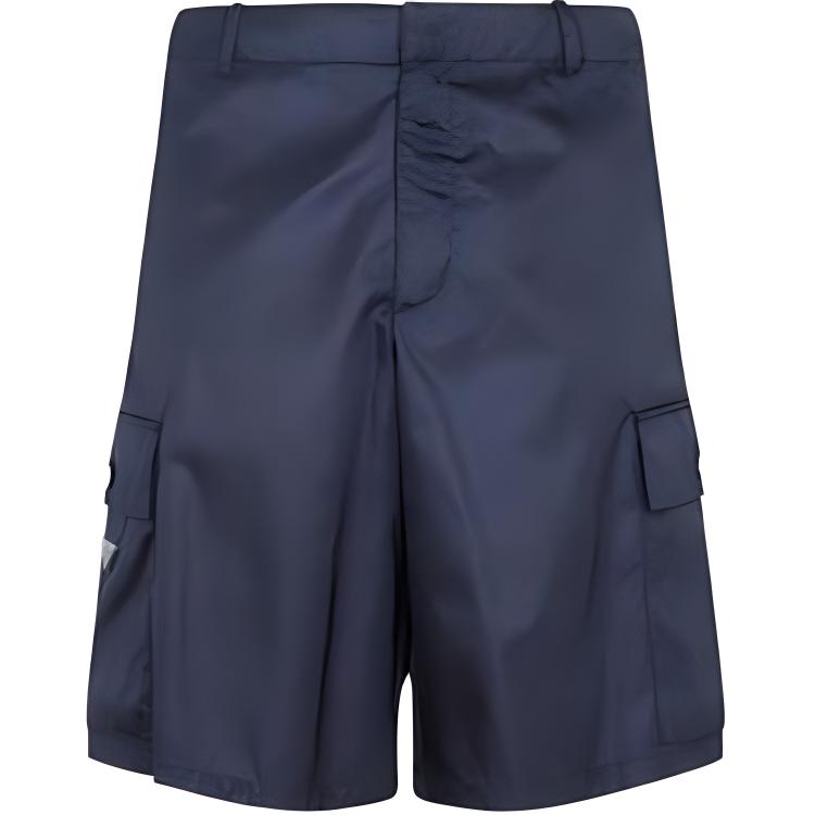 PRADA Casual Shorts Men Marine Blue