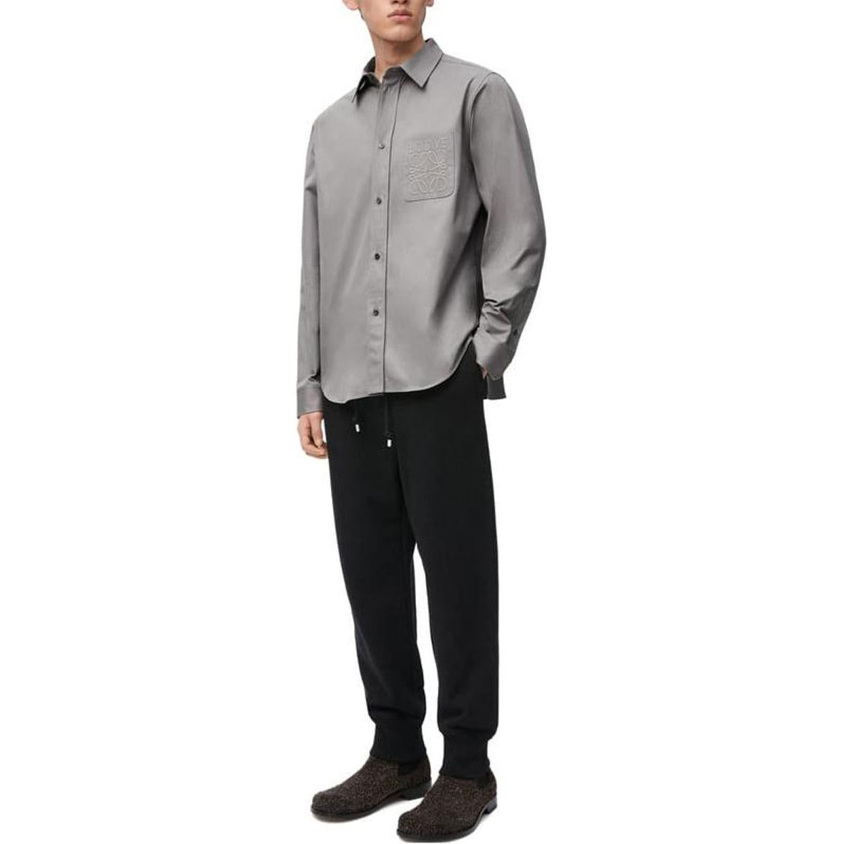 LOEWE SS24 Knitted Sweatpants Men's Black