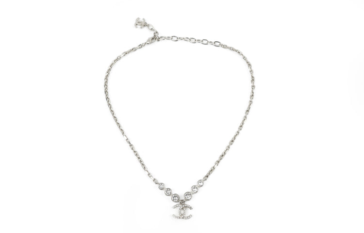 CHANEL 21B Fall Necklaces Women's Silver