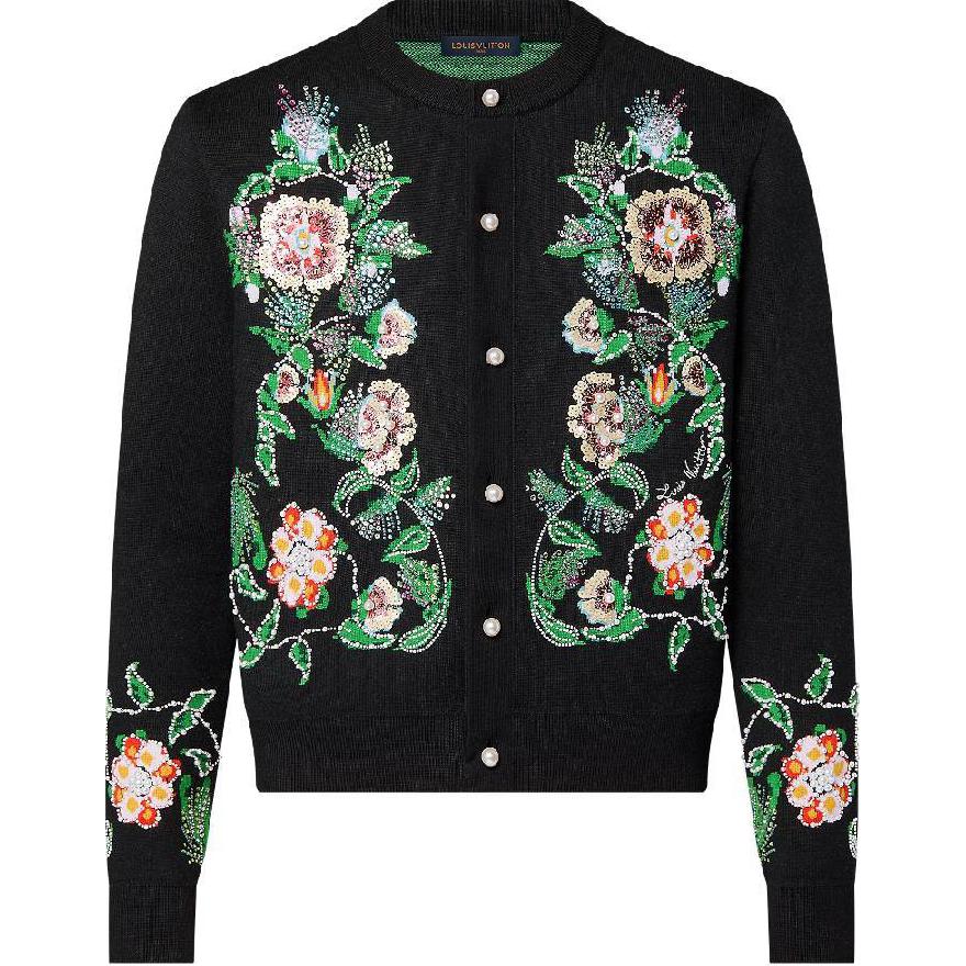 LOUIS VUITTON FW24 Sweater Men's Black