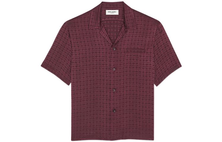 SAINT LAURENT Shirts Men Red