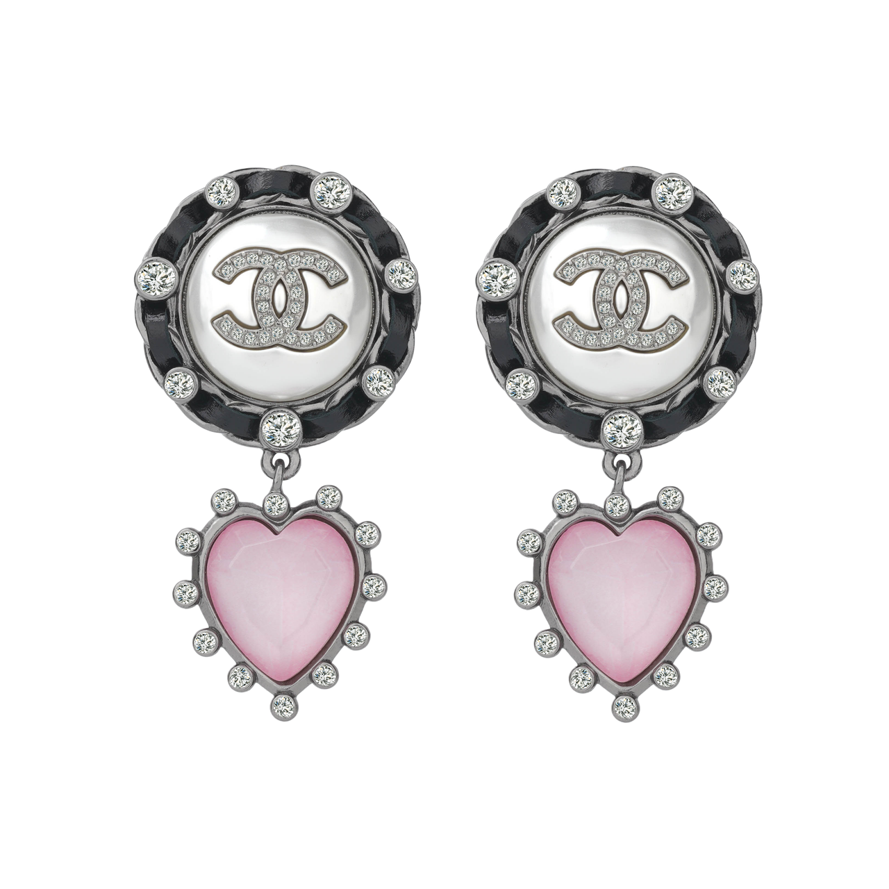 CHANEL Stud Earrings Women's