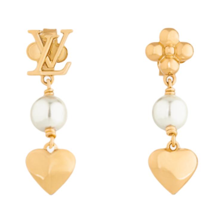 LOUIS VUITTON Blooming Pearls Earrings
