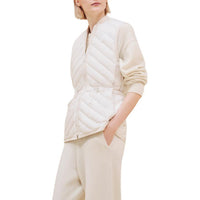 HERMES FW24 Vest Women's White Mother Of Pearl