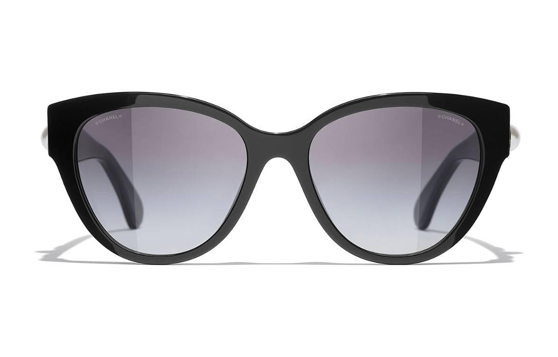 CHANEL Sunglasses Unisex Black