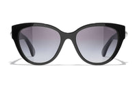 CHANEL Sunglasses Unisex Black