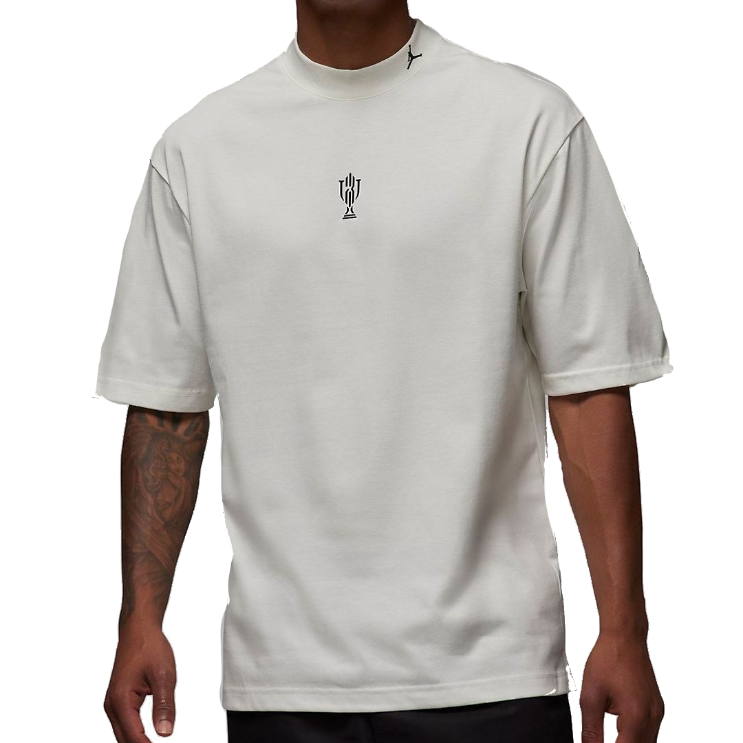 Air Jordan x Trophy Room Short Sleeves Top 'Cream' FQ3844-133