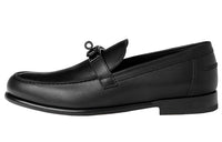 HERMES Destin Loafers Men's Black