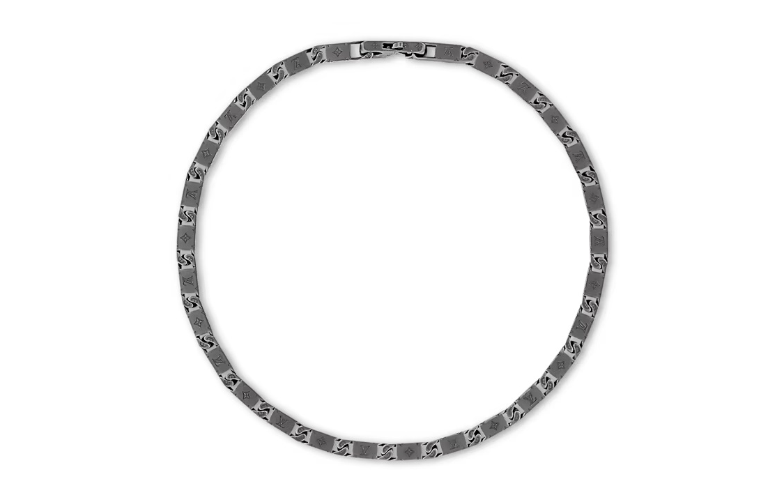 LOUIS VUITTON Monogram Tied Up Necklace