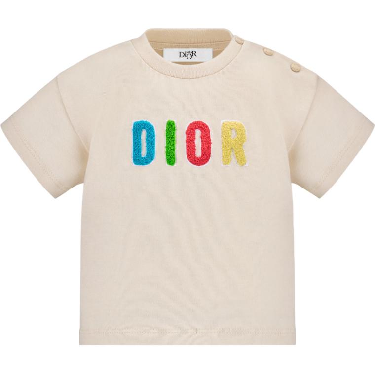 DIOR T Shirt Light Umber Infant And Toddler
