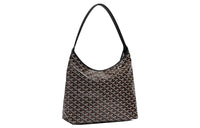 GOYARD Bohème Hobo Canvas With Leather Shoulder Bag Combo Bag Shoulder Bags Women's Black
