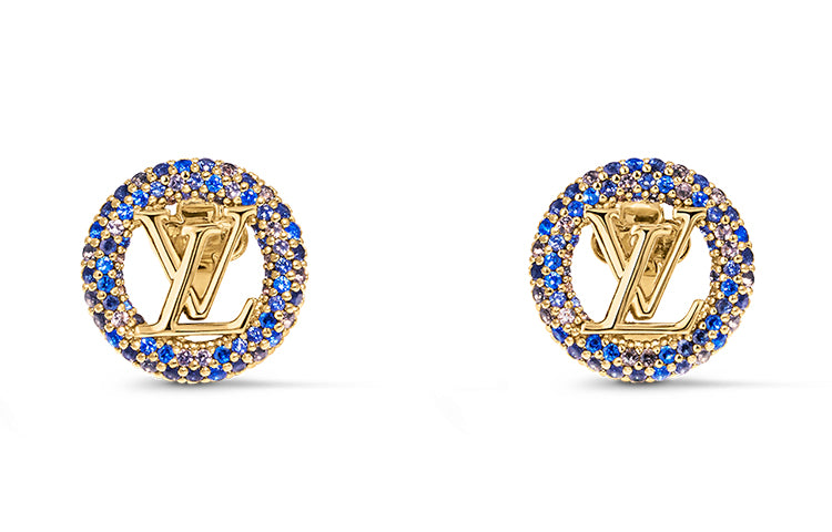LOUIS VUITTON Louise Tresor Earrings
