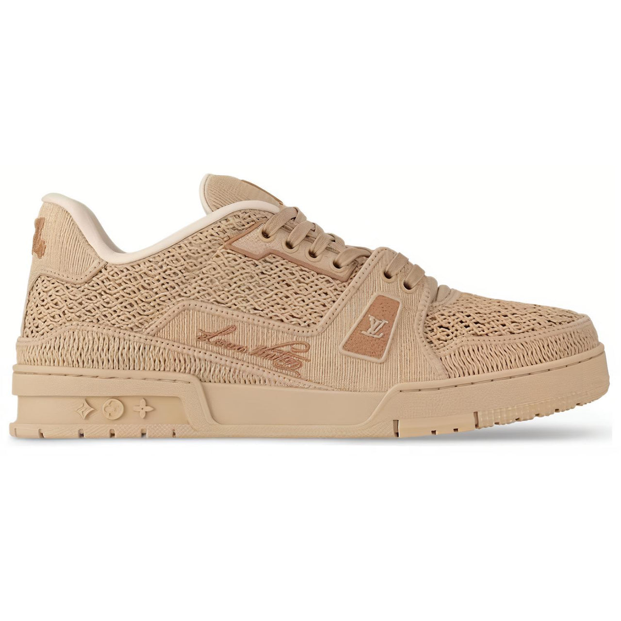 LOUIS VUITTON Pharrell Williams X LOUIS VUITTON Trainer 'Raffia'