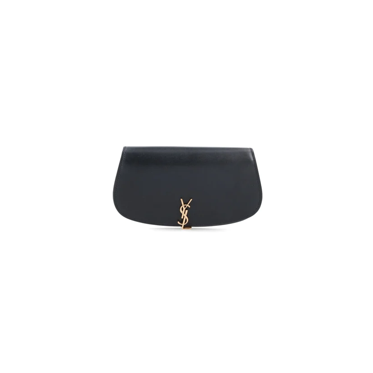 SAINT LAURENT CASSANDRA Calfskin Shoulder Bag Women's Black