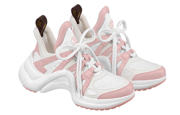 LOUIS VUITTON Lv Archlight Sneakers 'White Pink' Women's