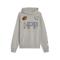 PUMA x PERKS AND MINI Graphic Hoodie 'Concrete Grey' 622677-14