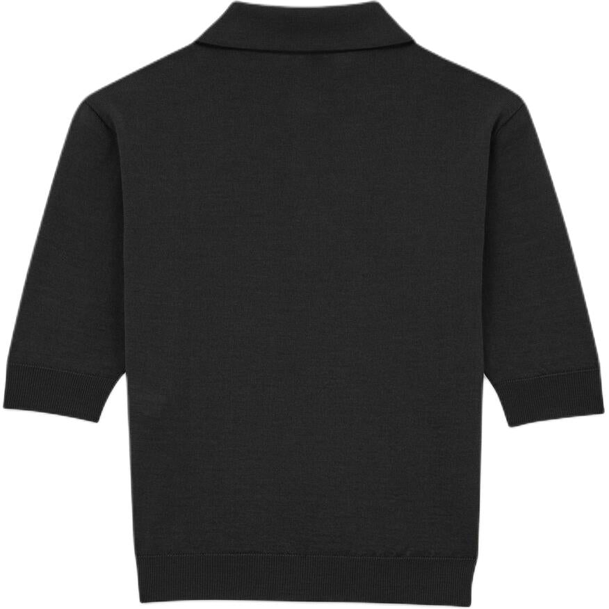 SAINT LAURENT Cassandre Short Sleeved Polo Shirt