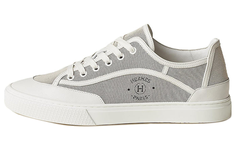 HERMES Get Low Top Stylish Skateboarding Shoes Men's Purple White