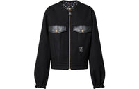 LOUIS VUITTON Cotton Drill Frill Sleeve Jacket