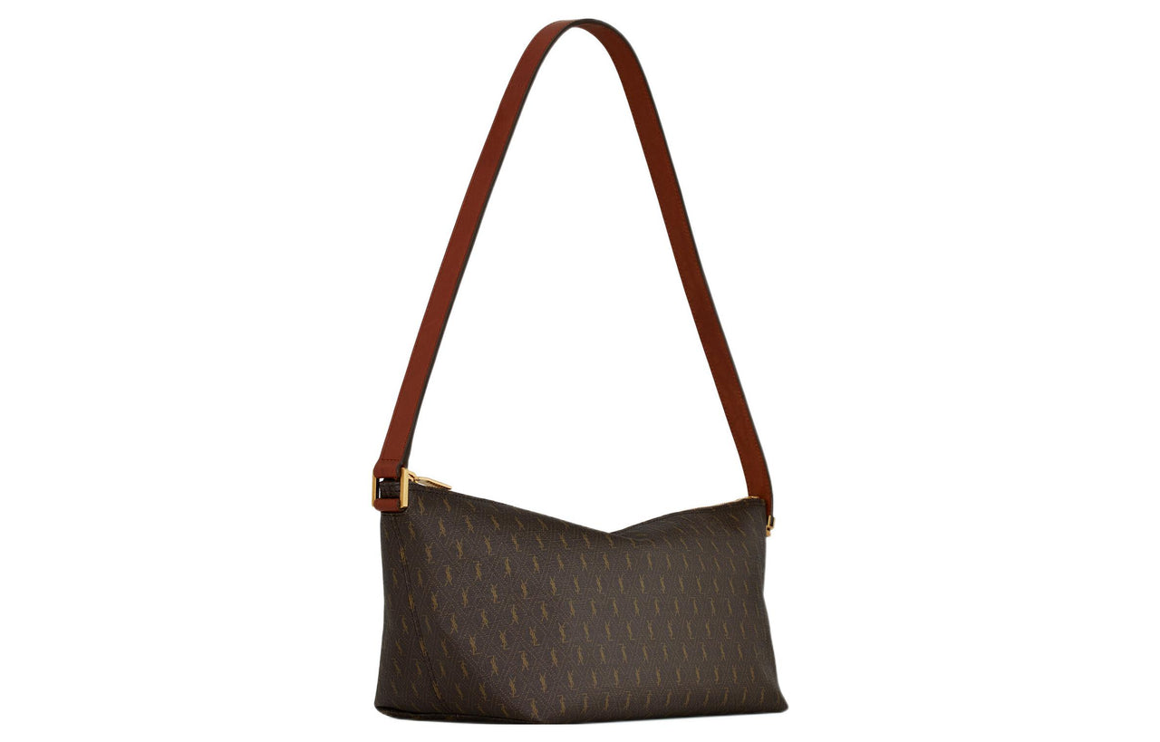 SAINT LAURENT CASSANDRE Fabric With Cow Leather Portable Crossbody Bag, Shoulder Bag Men's