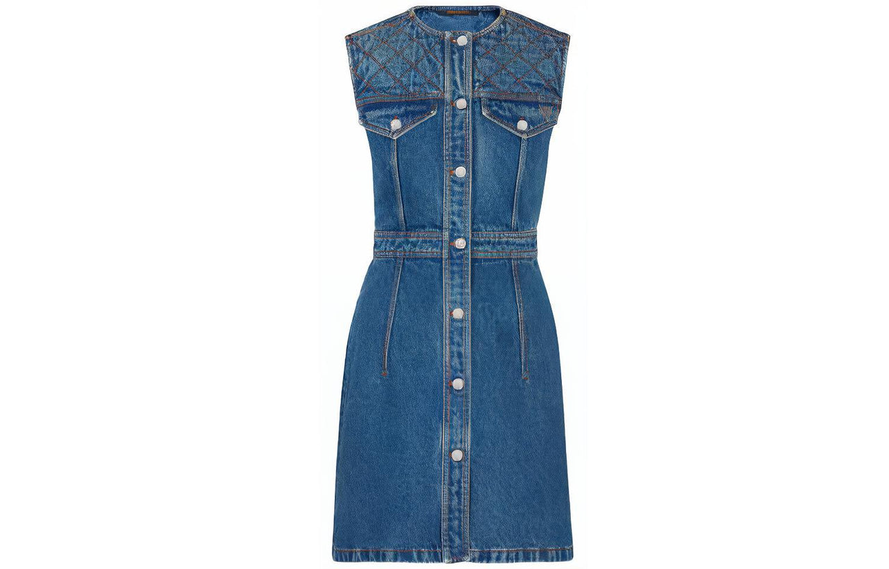LOUIS VUITTON Sleeveless Dress Women's