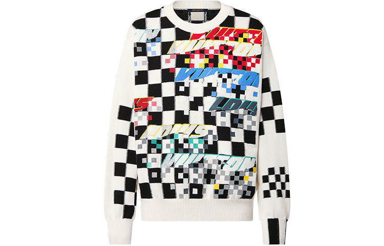 LOUIS VUITTON New Quarterly Products Of LV Sweaters Women's White