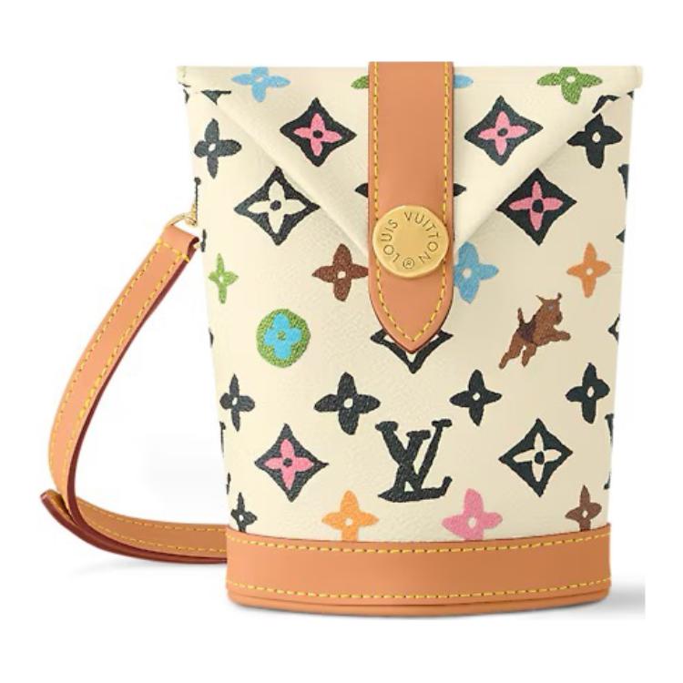 LOUIS VUITTON X TYLER Collaboration Leather Shoulder Bag Crossbody Bag Unisex Multicolor
