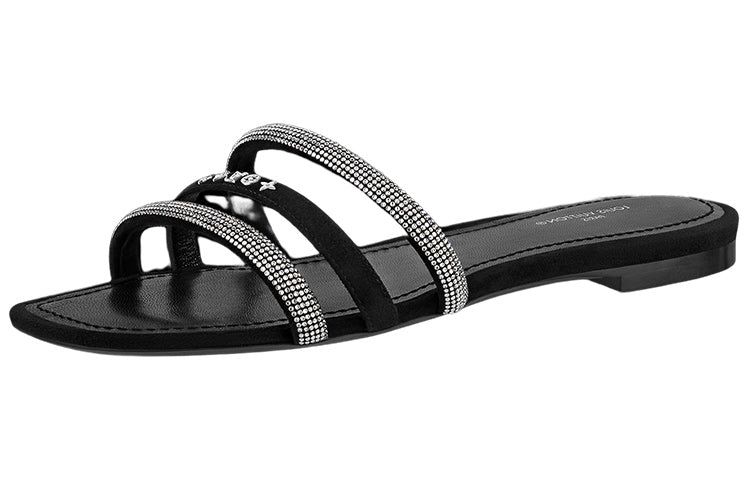 LOUIS VUITTON Appeal Stylish Sandals Women's Black
