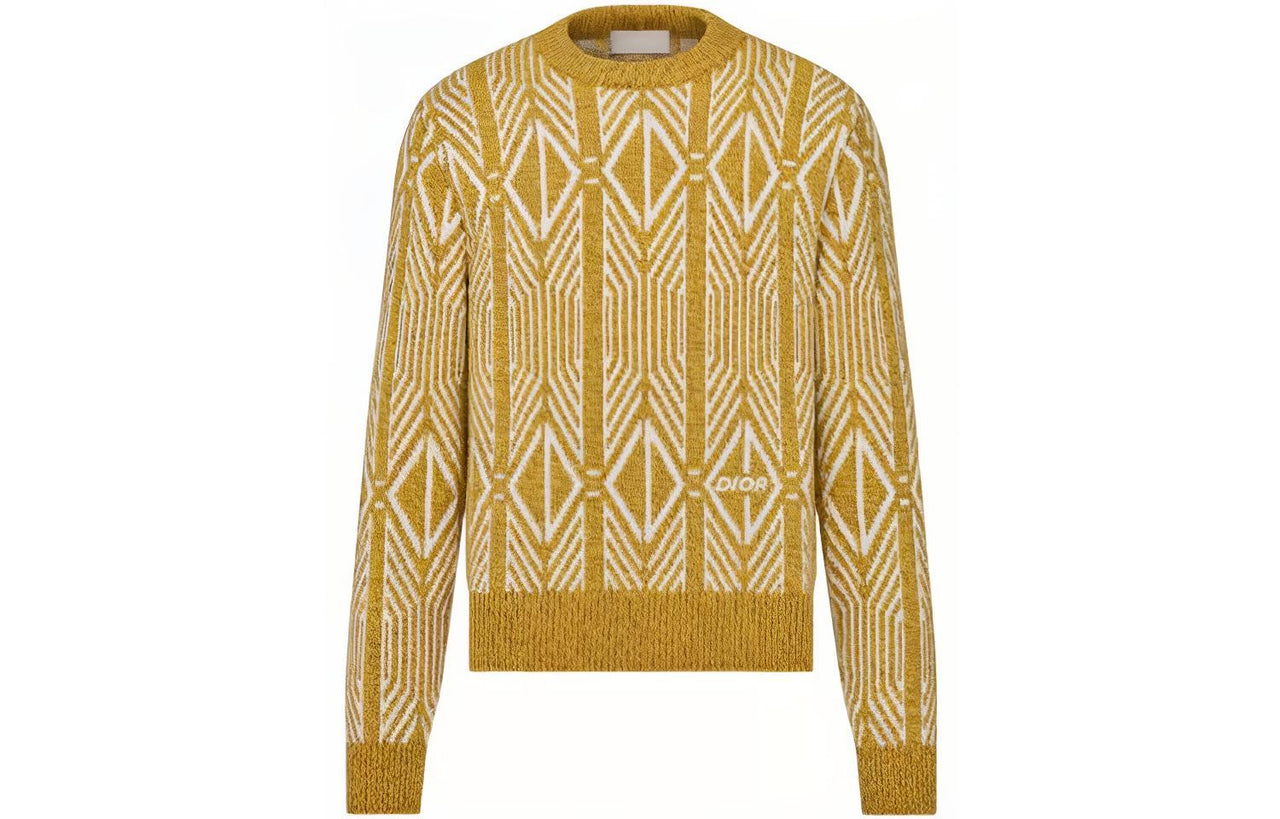 DIOR Sweaters Men Yellow