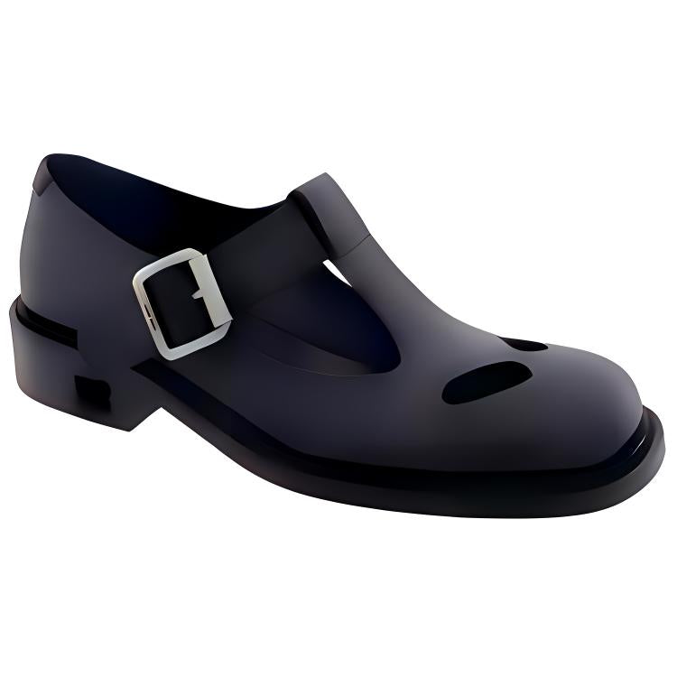 MIU MIU Chunky Heel Mary Jane Shoes Women's Black