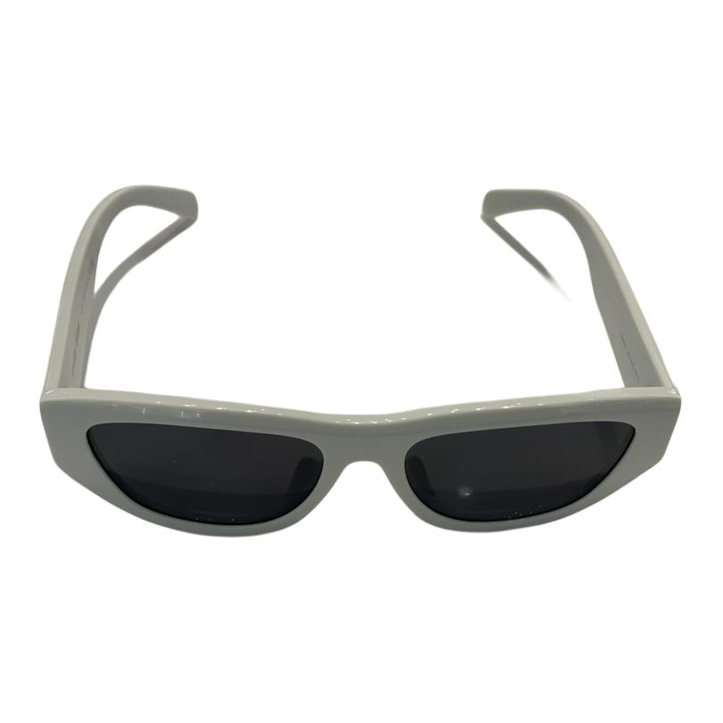 CELINE Subject To Official Website Oval Sunglasses Women's White