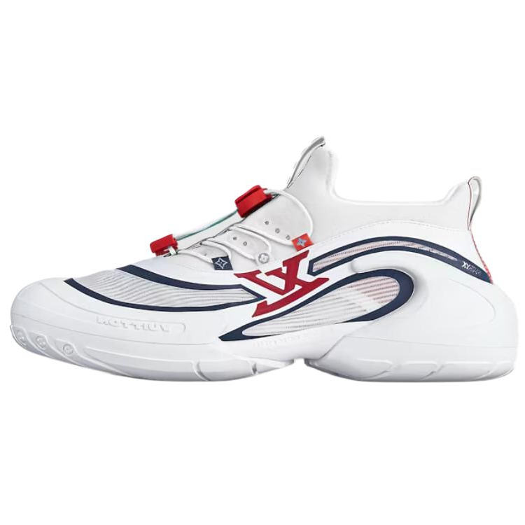LOUIS VUITTON Barracuda Low-Top Casual Shoes Men's White