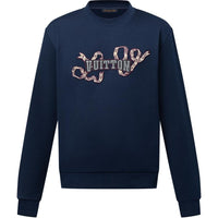 LOUIS VUITTON Embroidered Cotton Crewneck