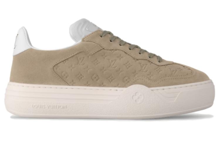 LOUIS VUITTON Groovy Low-Top Skateboard Shoes Women's Umber