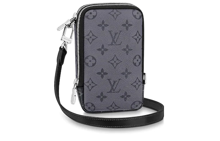 LOUIS VUITTON Canvas Canvas Bag Shoulder Bag Crossbody Bag Men's Gray