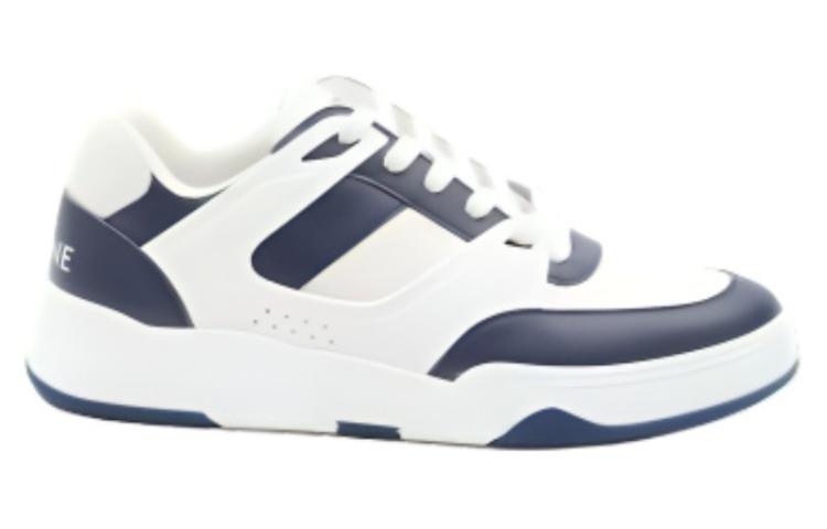 CELINE CT 07 Low Optic White Navy