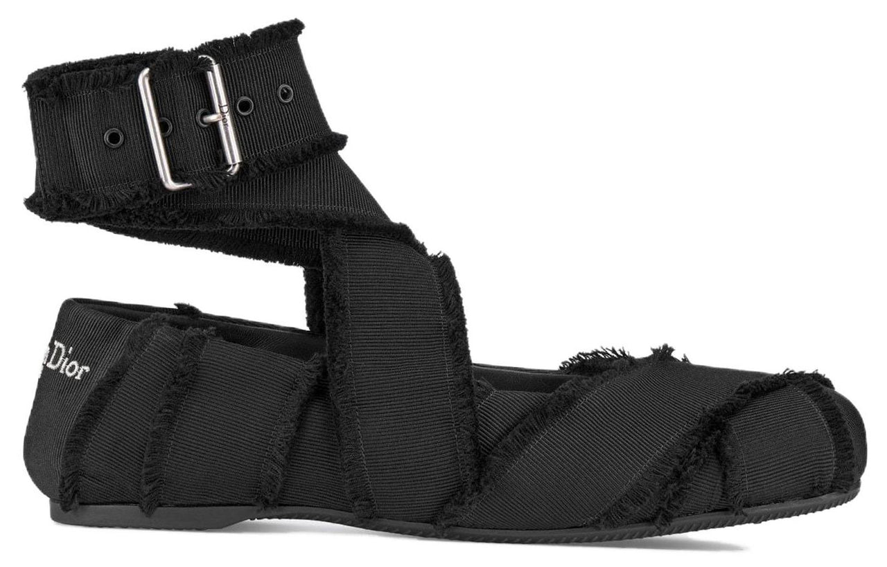 DIOR Songe Casual Single Shoes Women's Black