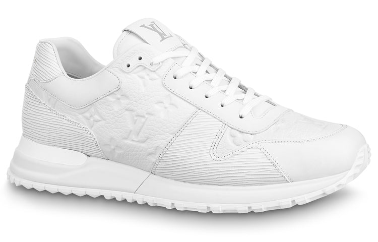 LOUIS VUITTON Run Away Sneakers 'White Monogram and EPI' 1A9ZK6