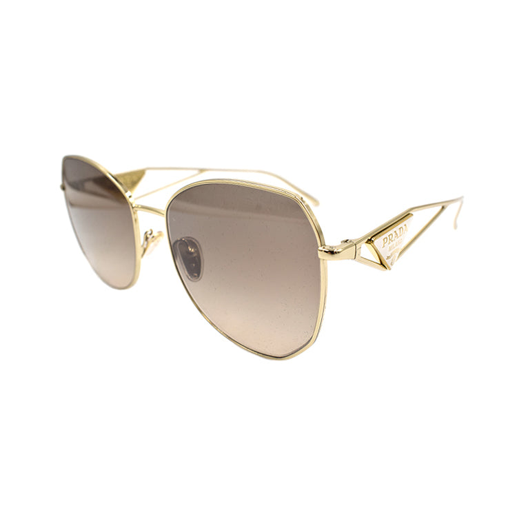 PRADA Logo plaque Oversized frame Sunglasses
